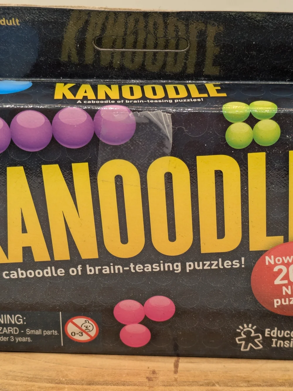 Kanoodle Kids Puzzle Game - Pink, Purple, Green